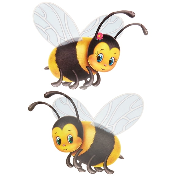 Beistle 17" Bumblebee Cutouts; 10/Pack 57781