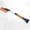 Orange, variant on Car Vehicle Snow Ice Scraper, Snow Broom, Snow Brush, 2 in one Multi-Function Tool, ABS High-Strength Plastic, Enhanced Brush Design, Safe & Ergonomic Design