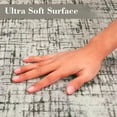thumbnail image 4 of Hasoo 9' x 12' Abstract Area Rug for Living Room Dining Room Geometric Rug, Camel, 4 of 5