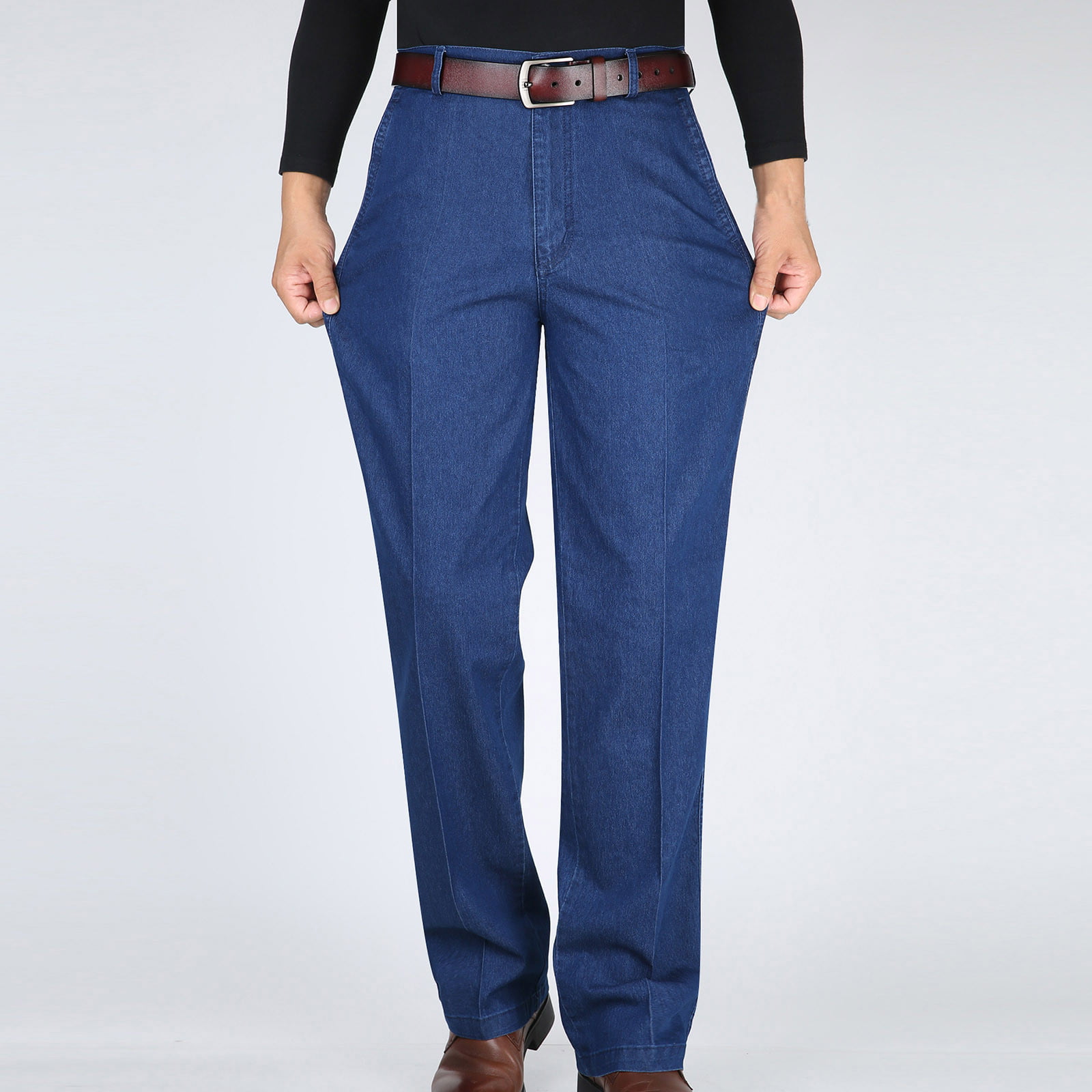 Women's Plus Size Solid High Waist Stretch Cropped Skinny Pants 3XL(18) -  Walmart.com