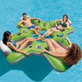 thumbnail image 3 of Intex Lounge Island Flotteur de Piscine Gonflable 4 Places en PVC, Vert, 3 of 3