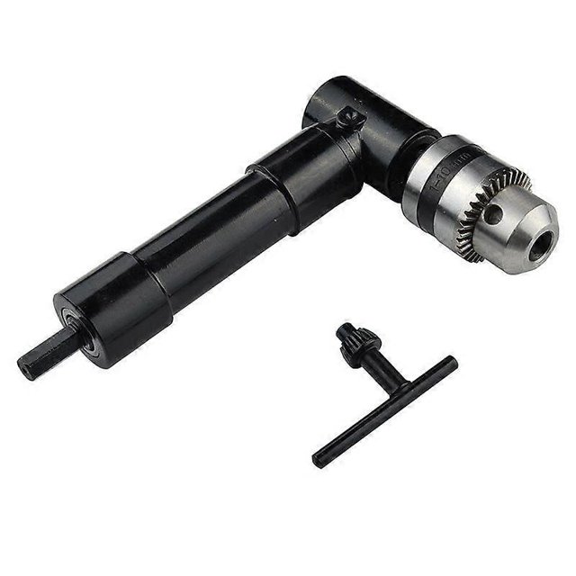 Right Angle Drill Chuck, Aluminum Iron Chuck Right Angle Electric Drill 90