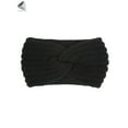 thumbnail image 3 of PULLIMORE Women Ear Warmer Winter Knit Stretch Headbands (Black), 3 of 7