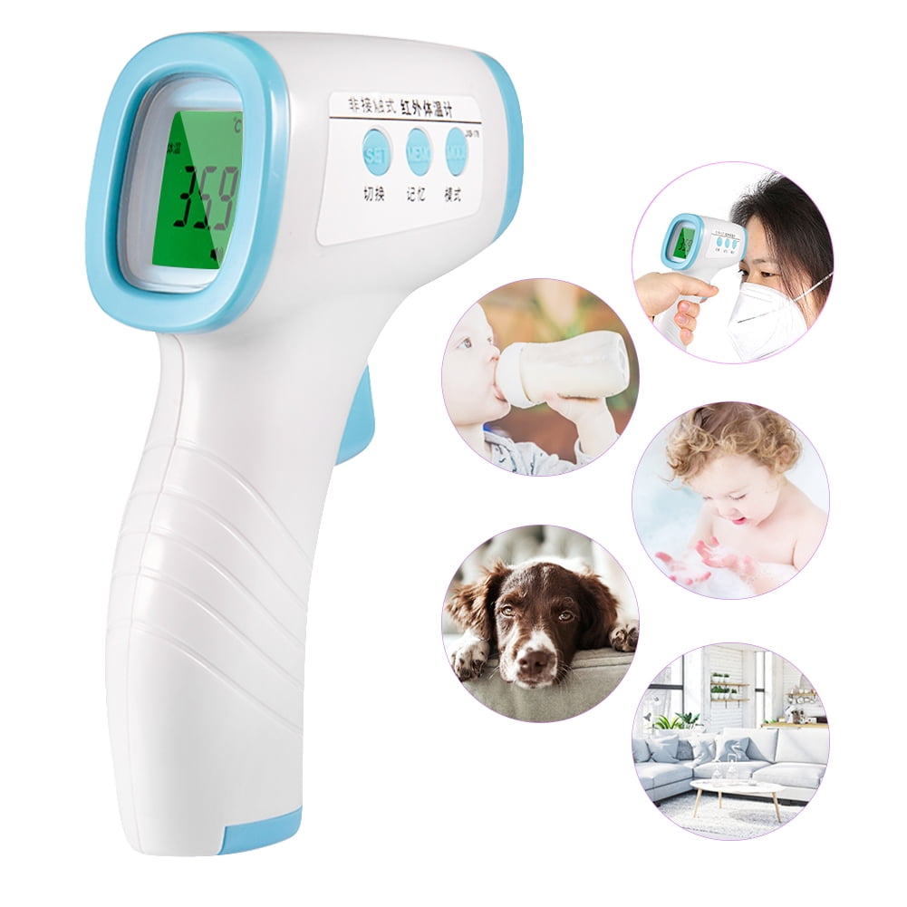 OTVIAP Forehead Thermometer,Digital LCD Display Human Body Infrared Non