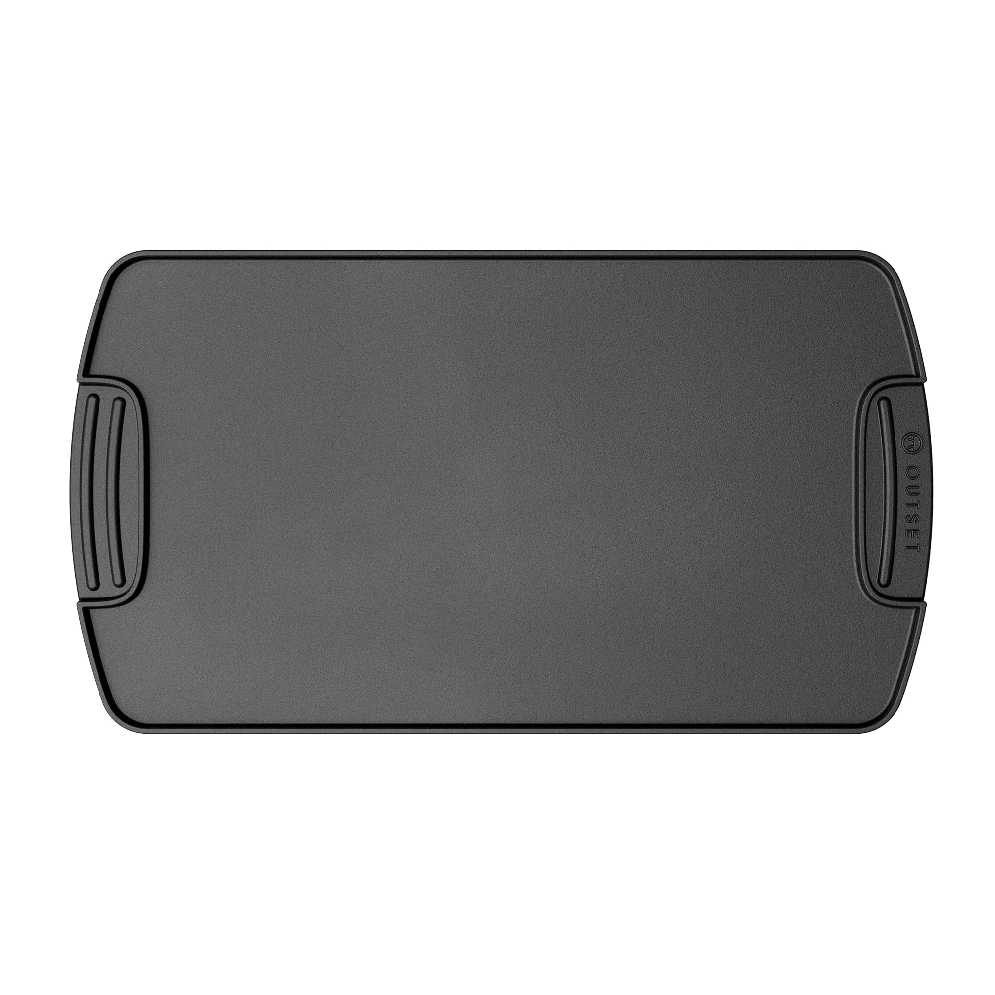 Outset Reversible Cast Iron Griddle, 18” x 10” x 0.75”