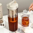 thumbnail image 4 of 1100ml Cold Brew Coffee Glass Kettles for Ice Drip Coffee, Fruit Tea & Cold Beverages, Sealed Refrigerator Safe A,1 * Cold Brew Coffee Maker, 4 of 6