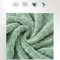 thumbnail image 4 of AOMXGD Velvet Bath Towel 1 Pack - Soft Absorbent Lint Free Strip Pattern | Quick Dry Hair Towel | Adult Home Use, 4 of 9