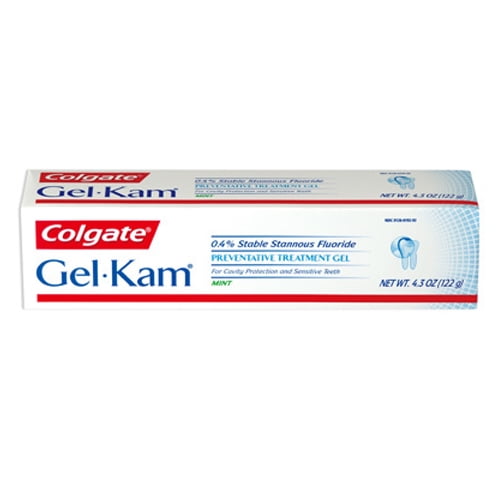 Gel Kam Fluoride Preventive Treatment Gel Mint Flavor 4 3 Oz 
