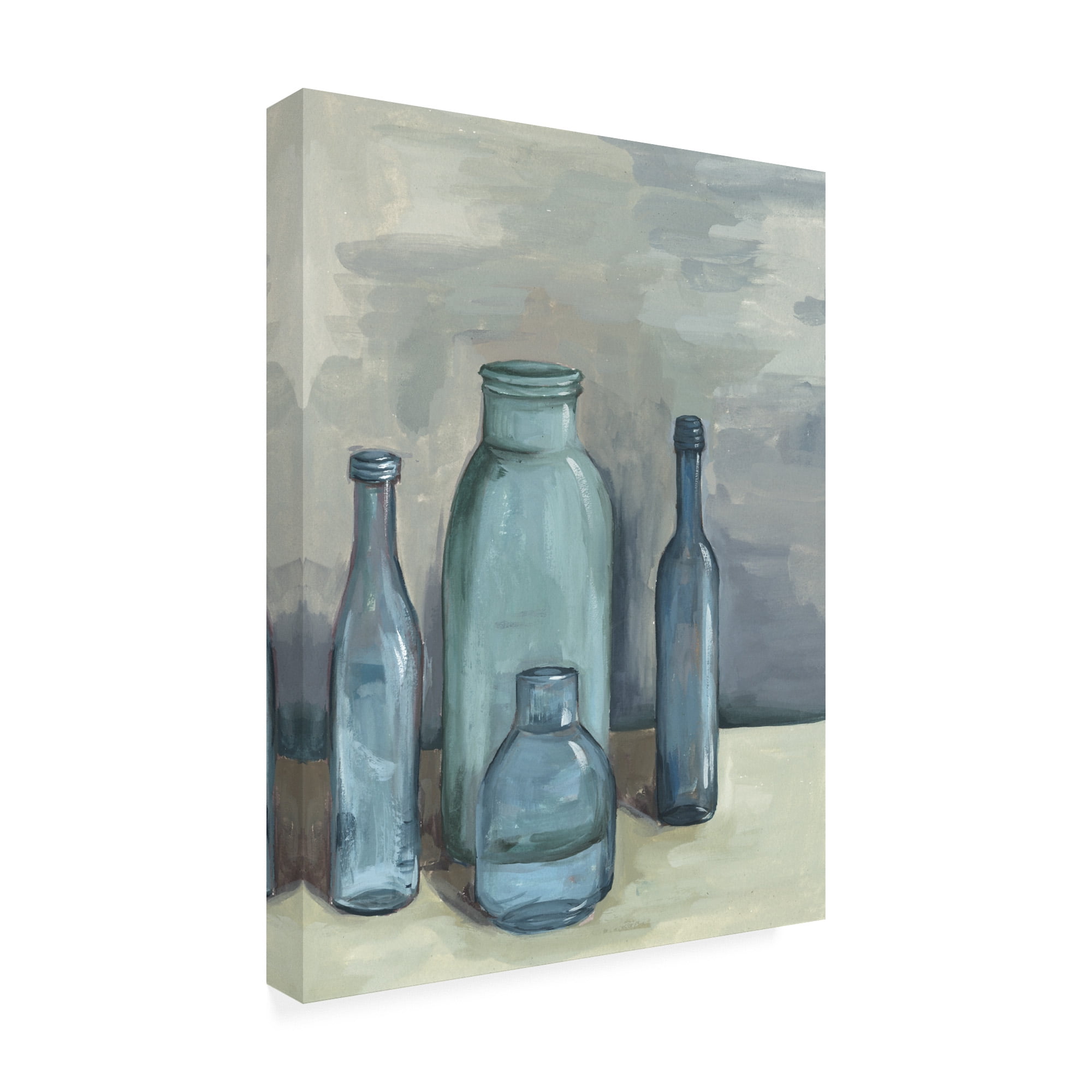 Trademark Fine Art 'Still Life with Bottles I' Canvas Art by Melissa Wang