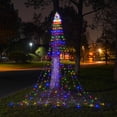 thumbnail image 1 of Jinsinto Christmas Decorations String Lights 350 LED 11.4 FT Hanging Christmas Decorations Waterfall Tree for Wedding Party Holiday, 1 of 5