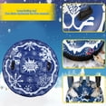 thumbnail image 6 of Osdhezcn Inflatable Winter Sledding Disc 47Inch Diameter With Reinforced Grab Cables Permanent Snow Tube For Ski Inclines And Snow Reserves, 6 of 11