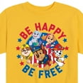 thumbnail image 3 of Paw Patrol - Americana - Be Happy, Be Free - Toddler & Youth Short Sleeve Graphic T-Shirt, 3 of 6