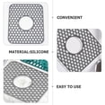 thumbnail image 6 of Sink Mat for Kitchen Sinks, Stainless Steel Drain Strainer Pad, Dish Drying and Mat, 6 of 6