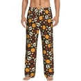 thumbnail image 2 of Kdxio Skulls Print Men's Sleep Pajama Pant Lounge Pants with Pockets, 2 of 8