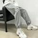 thumbnail image 3 of Pantalones de chándal con estampado de Anime para hombre, pantalones deportivos para correr, gimnasio, pantalones informales con forro polar y bolsillos, disfraz de Cosplay, 3 of 5