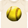 thumbnail image 4 of Inktastic Yellow Softball Boys or Girls Baby Bodysuit, 4 of 5