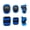 Blue, variant on Kids Protective Gear, Knee Pads and Elbow Pads 6 in 1 Set with Wrist Guard and Adjustable Strap for Rollerblading Skateboard Cycling Skating Bike Scooter