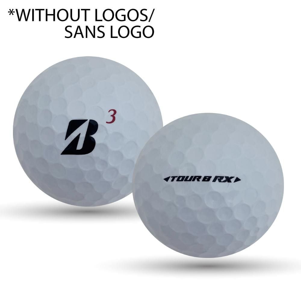 Mulligan - 36 balles de golf récupérées Bridgestone Tour B RX/RXS 5A Pristine/4A, Blanc
