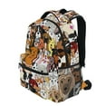 thumbnail image 3 of ALAZA Stylish Backpack Cute Doodle Dog Animal Elementary Bookbag Personalized Laptop School Bags Travel Daypack, 3 of 6
