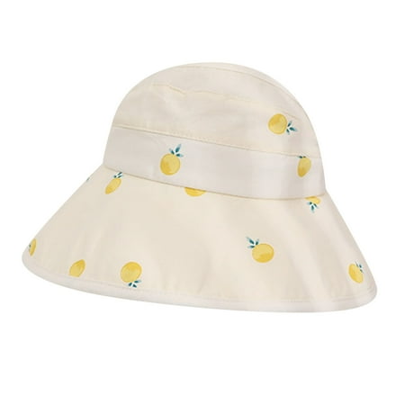 Otqutp 1 to 5Years Outdoor Travel Cap for Children Baby Unisex Cute Print Summer Autumn Flower Adjustable Sun Hat