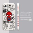 thumbnail image 3 of Case For OPPO FIND X6 X3 REALME X7 X50 RENO 2 4Z 4 6 Lite 5Z 5F 4G 5G PRO Liquid Silicone Case Marvel's Spider-Man Deadpool, 3 of 5