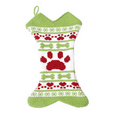 thumbnail image 2 of Knitted Dog Christmas Stockings for Pets Embroidery Extra Large Ornament Decorations for Family Holiday Season Decor Christmas Bags-Christmas Parent-Child Cute Bone Fishbone (4 Pack), 2 of 6