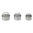 thumbnail image 3 of Harold Import Company Round Cookie Cutters with Handles Set (3 Pieces), 3 of 3