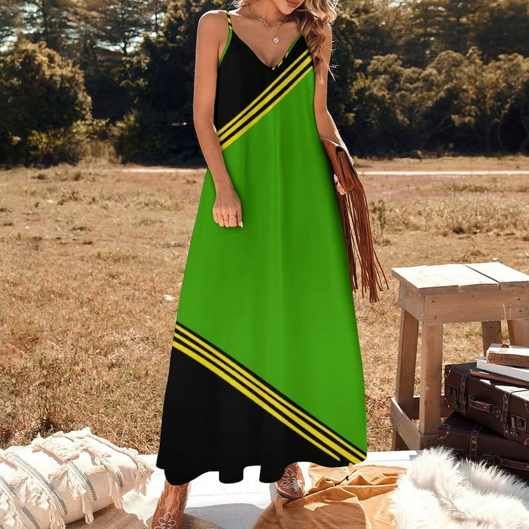 Jamaican colored prom dresses hotsell