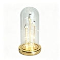 thumbnail image 2 of Halloween Tabletop Ghost Glass Lantern, Spooky Ghost Ornament LED Light for Home Party Decor, 2 of 6