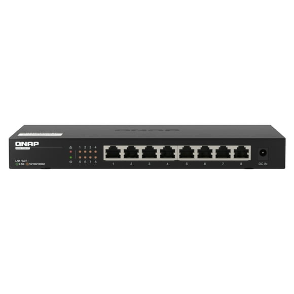 QSW-1108-8T 8 Ports 2.5Gbps auto negotiation (2.5G/1G/100M) unmanagement switch