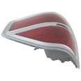 thumbnail image 3 of For Ford F-150 2009 10 11 12 13 2014 Tail Light Unit Driver Side | Rear | CAPA Certified | Styleside | FX2 Model | Chrome Accent | Red | Replacement For FO2818143, FO2818143C | BL3Z13405B, 3 of 5