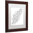 thumbnail image 2 of Trademark Fine Art "Big Beautiful Blossoms 22" Canvas Art by Hello Angel, White Matte, Wood Frame, 2 of 4