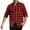 Red, variant on ZVNAΖH Men's Button Down Regular Fit Long Sleeve Plaid Flannel Casual Shirts Cotton Shirt Cowboy Work Shirts with Pocket