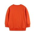 thumbnail image 5 of Symoid Sweatshirt for Toddler Boys,Holiday Sweat Shirt for Kids,Pullover Dinosaur Crew Neck Warm Child Clothing,Orange,Size 2 T, 5 of 6