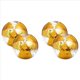 thumbnail image 1 of 4 Uds. Pelotas de Playa Inflables de 16 Pulgadas, Bolas de Piscina de Confeti Dorado para Piscina para Adultos, Fiesta de Cumpleaños de Verano Dorada, 1 of 5
