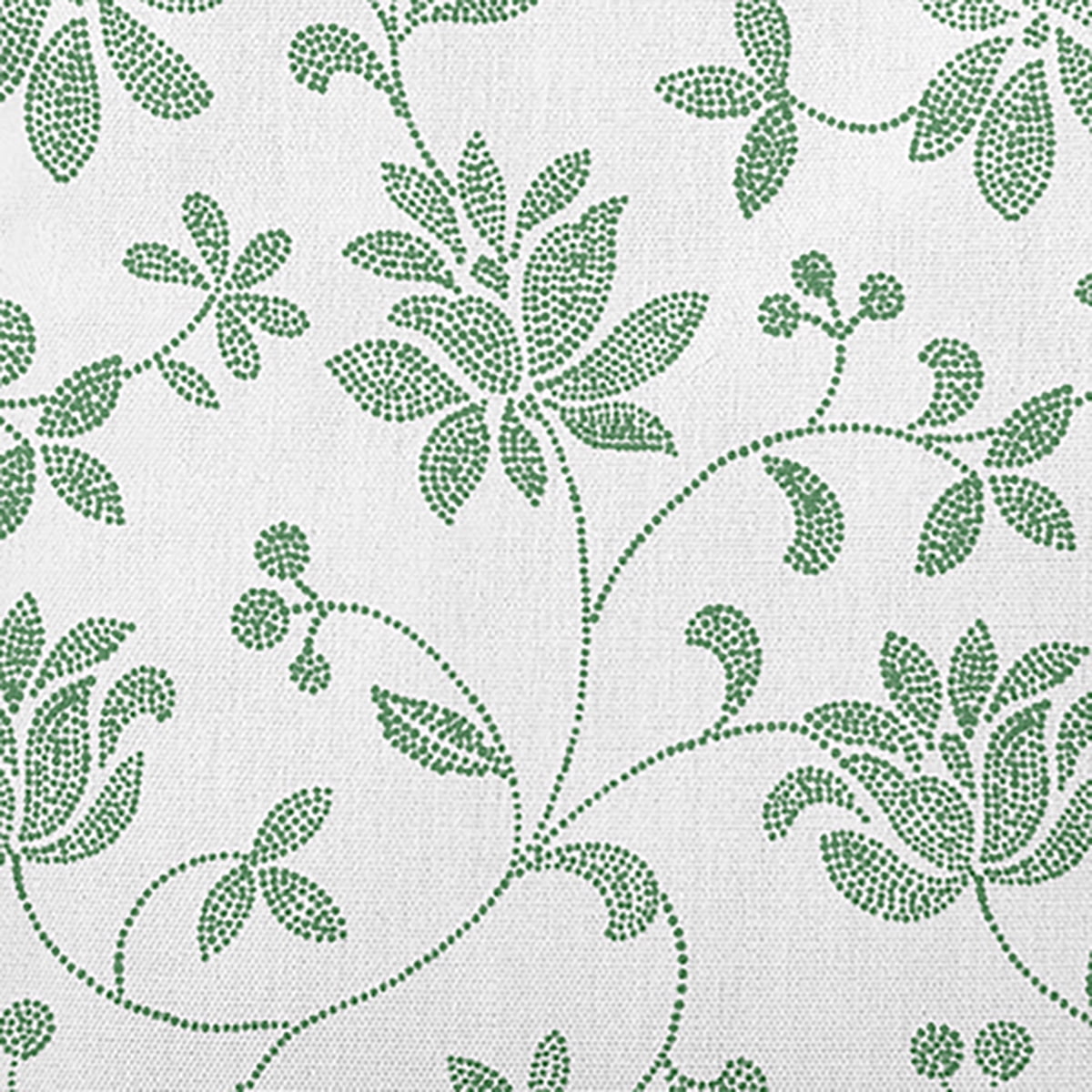 16" x 16" Simply Daisy Traditional Floral Indoor/Outdoor Polyester Throw Pillow, Green Qty 1