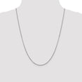 thumbnail image 4 of 14K White Gold Cable Chain Styles Necklace 1.7 mm Flat 24 inch, 4 of 4