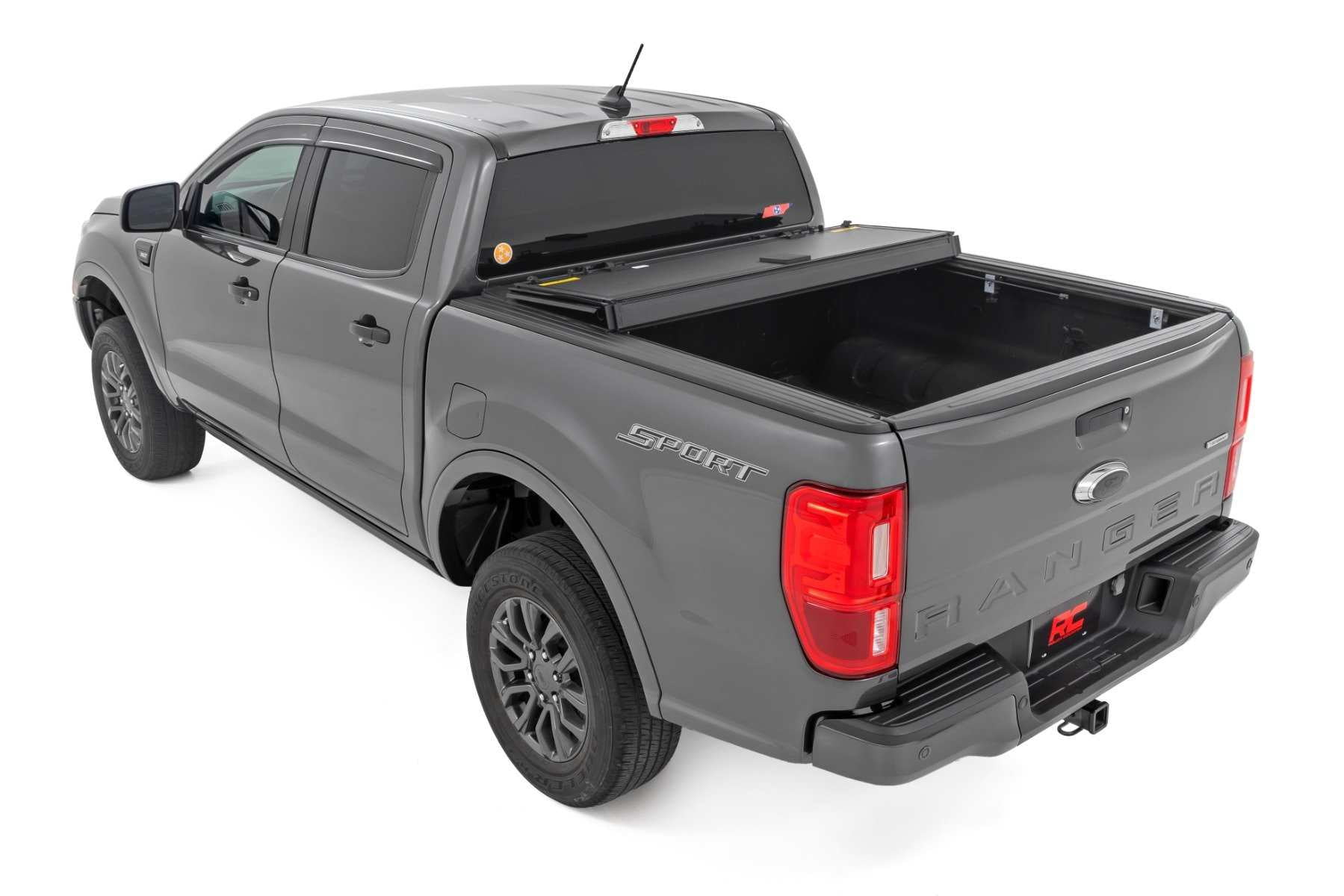 Rough Country Hard Flip-Up Bed Cover for 2019-2023 Ford Ranger | 6' - 49220600