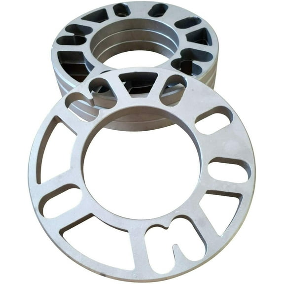 CWA 4X 3mm 1/8" 4 Lug 5 Lug Universal Wheel Spacers 4x100 4x4.5 5x4.5 5x4.75 5x5  