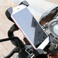 thumbnail image 5 of Motorcycle Handlebar Phone Mount with USB Charger, Adjustable Bike Cell Phone Holder for Secure Riding, 5 of 5