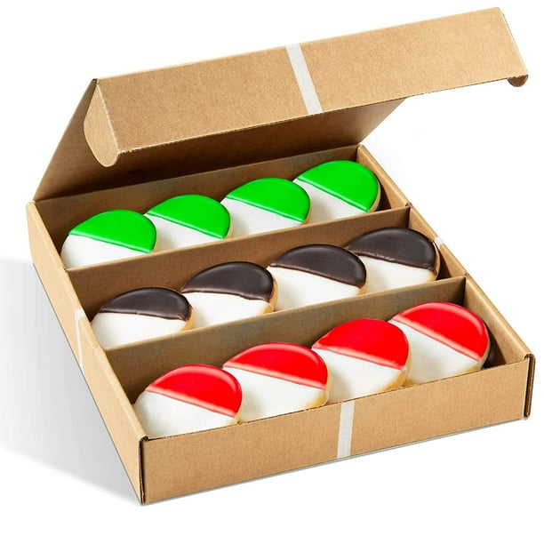 Holiday Gift Baskets Gourmet Cookie Gifts Dazzling Assortment Of Individually Wrapped Pastries 12 Count Prime Delivery Christmas Holidays Men Women Stern S Bakery Black White Cookies Walmart Com Walmart Com
