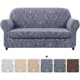 thumbnail image 1 of Subtrex Stretchy 2-Piece Washable Armchair/Lovesaet/Sofa/XL-Sofa Slipcover, Jacquard Damask Pattern, 1 of 6