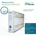 thumbnail image 2 of X6670, FC100A1029  Replacement Filter | AirPurete AP-LX16255 | Actual Size 15-3/4" x 24-3/4" x 4-3/8" (16x25x5) | Merv 11 | Pack of 3, 2 of 5