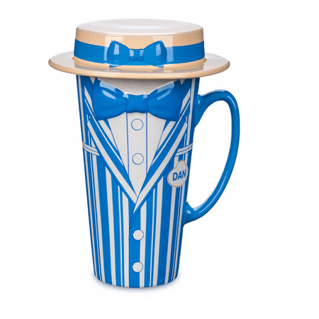 

Disney Parks The Dapper Dans Dapper Dan Mug with Lid Ceramic Coffee Mug New