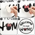 thumbnail image 4 of Letrero decorativo para puerta SUPYFD con forma de ratón con 18 iconos intercambiables, 4 of 8