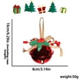 thumbnail image 3 of Fmbmuo Christmas Ornaments 1 Pcs Red Shatterproof Christmas Bells Decorations Metal Traditional Metallic Home Decor for Winter Holiday Indoor Decor, 3 of 4