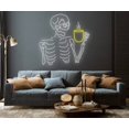 thumbnail image 2 of Glowneon Skull Drink Coffee Neon Sign, Coffee Shop Wall Art LED Decor, 2 of 4