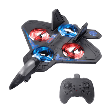 Richgv Remote Control Plane for Kids, RC Airplane Helicopter Toys for Boys, RC Jet Plane Drone for Kids Stunt RC Plane for Adults