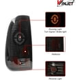 thumbnail image 2 of Winjet LED Tail Lights Fit For 1997-2003 Ford F150 & 1999-2007 Ford F250/F350/F450/F550 Super Duty Taillight Assembly w/LED Turn Signal/Running/Brake Light (Black Housing Smoked Lens), 2 of 8