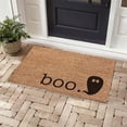 thumbnail image 5 of Fall Coir Doormat Welcome Pumpkins Door Mat Non Farmhouse Floor Mats Autumn Decorative Entrance Door Rugs For Halloween Thanksgiving Indoor Outdoor Bathroom Porch Decor Carpet, 5 of 7